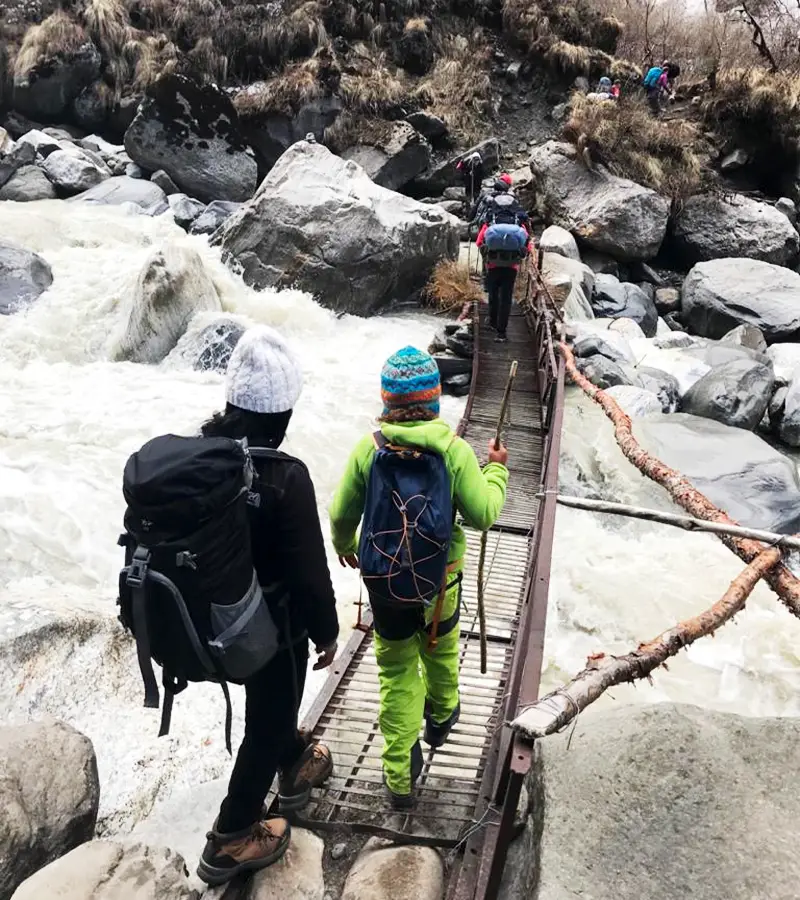 Der Weg zum Annapurna Base Camp in Nepal