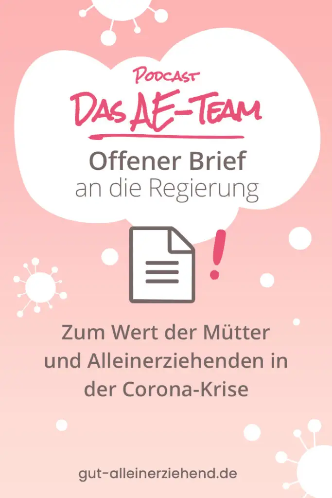 Podcast Das AE-Team - Folge 8 Offener Brief an die Regierung in der Corona-Krise