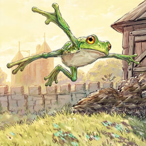 Im neuen Märchen "Der Frosch wird zum König" geht es um: Reifung vom Junge zum Mann braucht keinen Kuss der Prinzessin, sondern Mut zur eigenen Entwicklung.