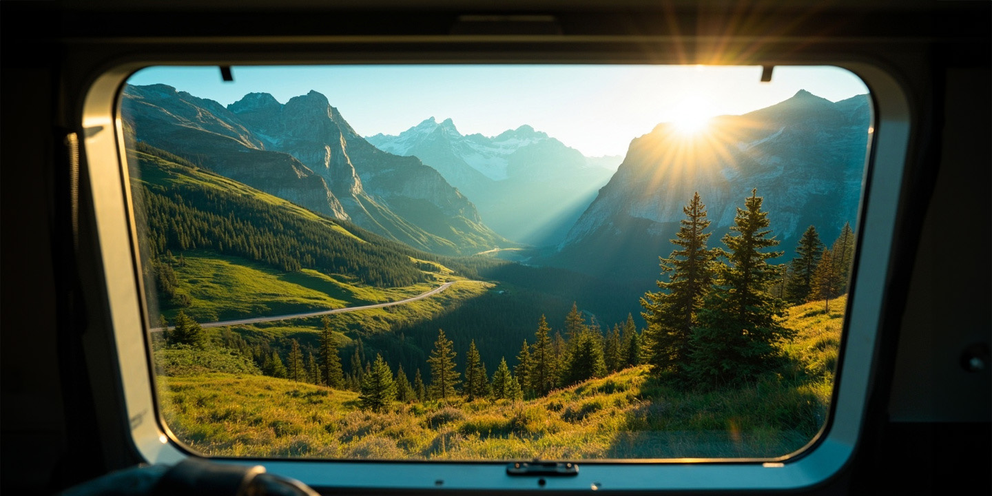 „Manchmal muss man einfach losfahren, um anzukommen.“ Das sagt die Alleinerziehende Hanna und reist mit ihrer Tochter durch Europa.